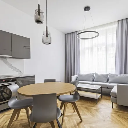 Rent this 1 bed apartment on P6-1110 in Jaselská, 119 00 Prague