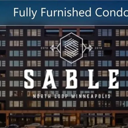 Rent this 1 bed condo on Sable Minneapolis in 728 North 3rd Street, Minneapolis