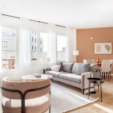 Rent this 3 bed apartment on Bang & Olufsen in Gran Via de les Corts Catalanes, 08001 Barcelona