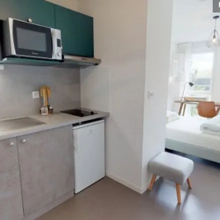 Rent this 1 bed apartment on 14 Rue Colonel Péchot in 35238 Rennes, France