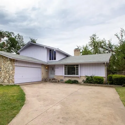 Rent this 3 bed house on 8448 Gladwood Lane in Bouchard, Dallas