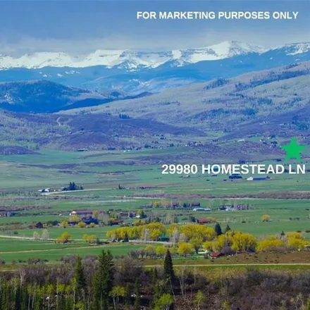 Buy this 5 bed house on 29977 Homestead Lane in Routt County, CO 80487