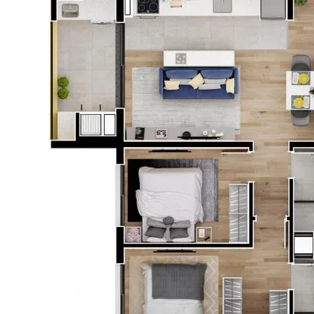 Buy this 2 bed apartment on Rua Joaquim Nabuco 530 in Tingui, Curitiba - PR