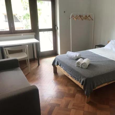 Rent this 6 bed room on Avenida Defensores de Chaves in 1000-120 Lisbon, Portugal