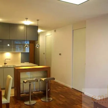 Rent this 3 bed apartment on Zygmunta Słomińskiego 7 in 00-195 Warsaw, Poland