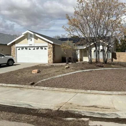 Rent this 3 bed house on 3225 Sedona Avenue in Rosamond, CA 93560