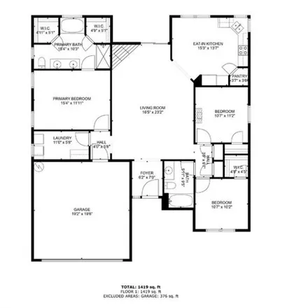 Image 2 - 1603 North Oakhaven Place, Fayetteville, AR 72704, USA - House for sale