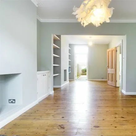 Rent this 4 bed townhouse on 78 Hollingbury Park Avenue in Brighton, BN1 7JG