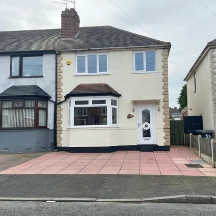 Buy this 3 bed house on Griffiths Road in Wednesbury, B71 2EJ