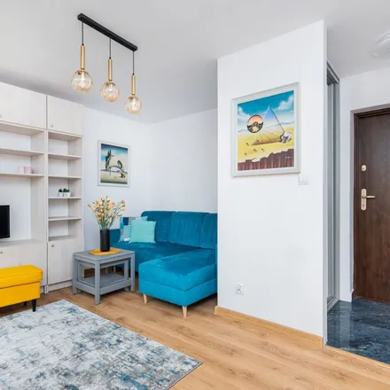 Rent this 1 bed apartment on Zgrupowanie AK "Chrobry II" in Żelazna, 00-806 Warsaw
