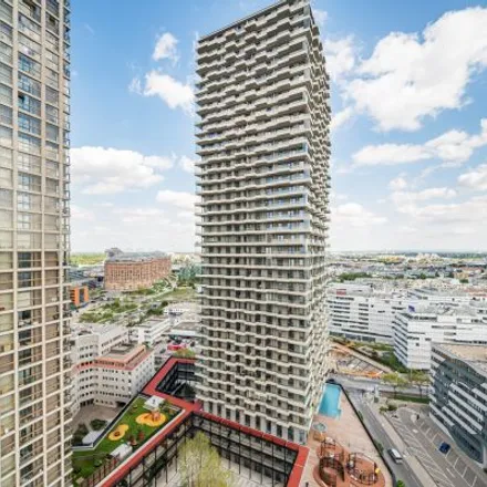 Rent this 3 bed apartment on Q-Tower in Anne-Frank-Gasse, 1030 Vienna
