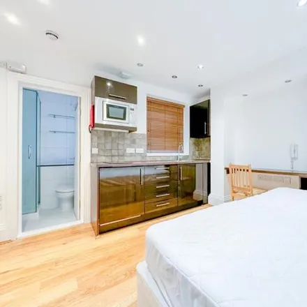 Rent this studio apartment on The Black Lion in 295-297 West End Lane, London