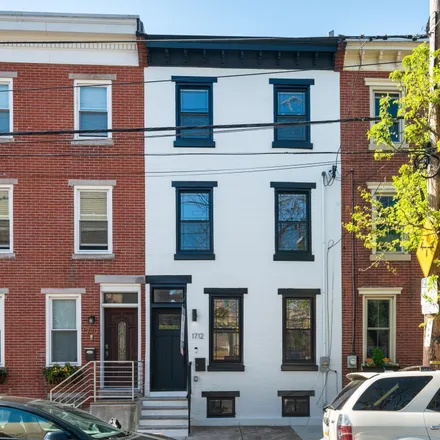 Rent this 3 bed townhouse on Marian Anderson Community Center in Catharine Street, Philadelphia