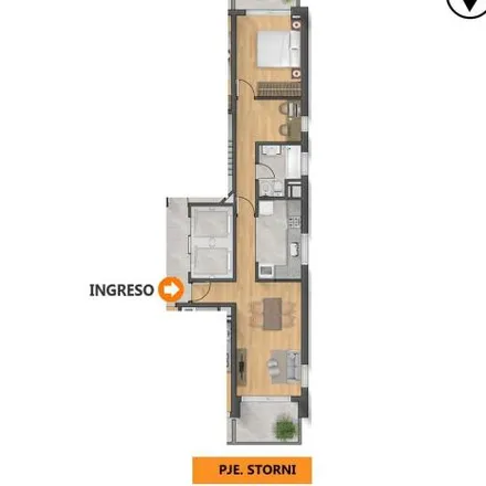 Buy this 1 bed apartment on Alfonsina Storni 737 in República de la Sexta, Rosario