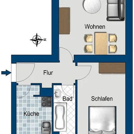 Rent this 2 bed apartment on Heckerdamm in 13627 Berlin, Germany
