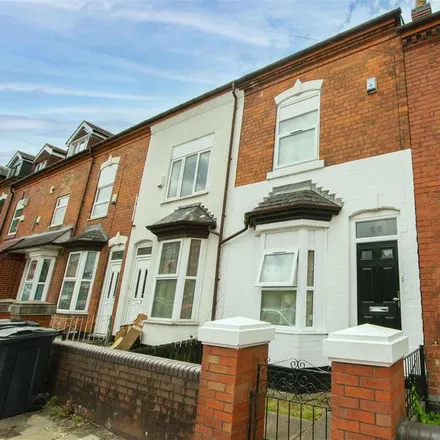 Rent this 6 bed house on 54 Tiverton Road in Selly Oak, B29 6BP