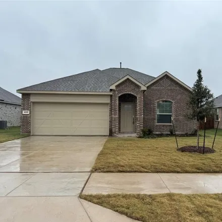 Rent this 3 bed house on Kaufman Court in Denton County, TX 76277