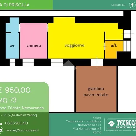 Image 4 - Via di Priscilla, 00199 Rome RM, Italy - Apartment for rent
