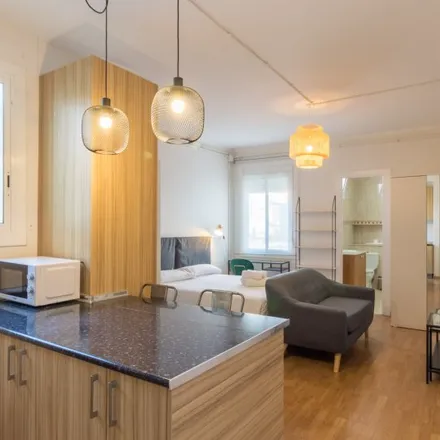 Rent this studio apartment on Carrer del Vallès in 10, 08030 Barcelona