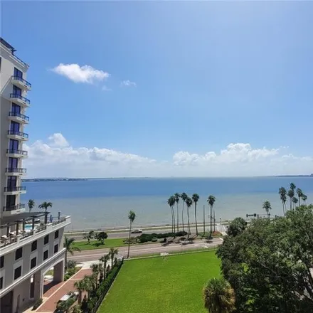 Rent this 1 bed condo on Ciro's Speakeasy and Supper Club in 2109 Bayshore Boulevard, Tampa