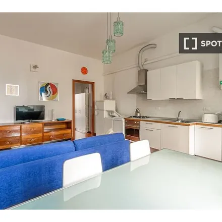 Rent this 1 bed apartment on Via Ascanio Sforza 75 in 20136 Milan MI, Italy