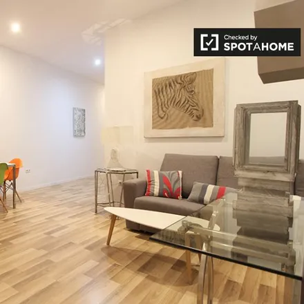 Rent this 2 bed apartment on Madrid in chic&basic dot Hotel, Calle del Maestro Victoria
