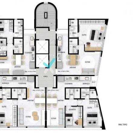 Buy this 2 bed apartment on Avenida Engenheiro Domingos Ferreira 5027 in Boa Viagem, Recife -