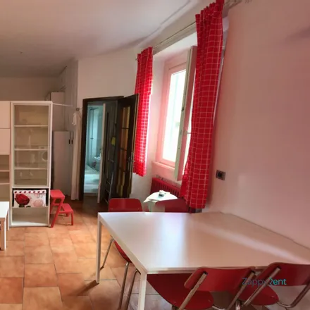 Rent this studio apartment on La Ravioleria Sarpi in Via Paolo Sarpi, 27