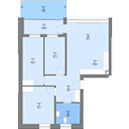 Rent this 4 bed apartment on Finsensvej 18 in 9700 Brønderslev, Denmark