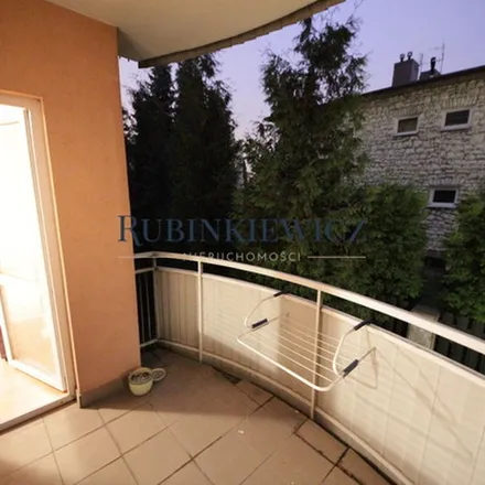 Rent this 1 bed apartment on Naukowa 56 in 02-463 Warsaw, Poland