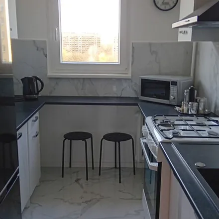 Rent this 3 bed apartment on Erazma Jerzmanowskiego 12 in 30-836 Krakow, Poland