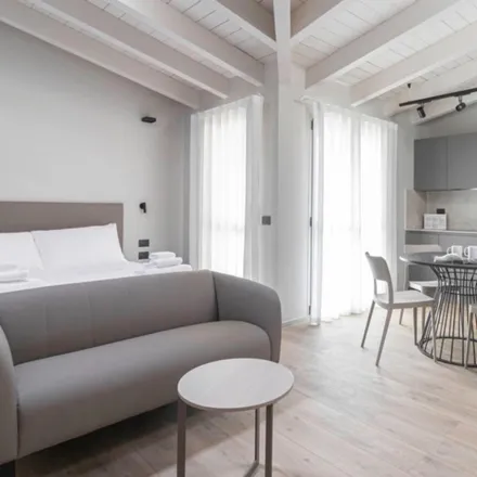 Rent this studio apartment on Via Gaetana Agnesi in 20135 Milan MI, Italy