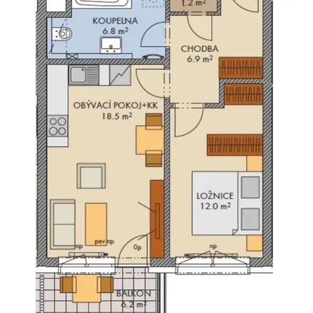 Image 4 - Anglická alej, 690 25 Břeclav, Czechia - Apartment for rent