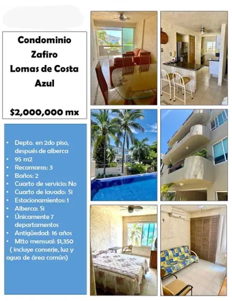 Buy this studio apartment on Calle Guadalajara in Lomas de Costa Azul, 39300 Acapulco