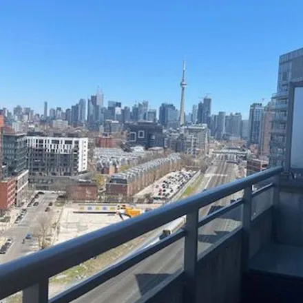 Image 2 - Bridge Condominium, 38 Joe Shuster Way, Old Toronto, ON M6K 0A5, Canada - Apartment for rent