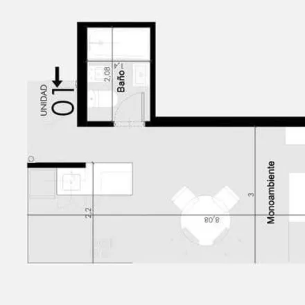 Buy this studio apartment on Leandro N. Alem 2400 in República de la Sexta, 2000 Rosario