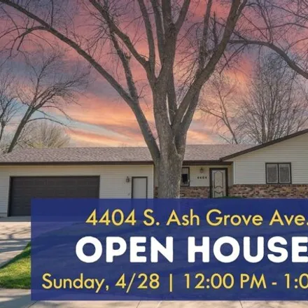 Buy this 3 bed house on 4426 South Ash Grove Avenue in Sioux Falls, SD 57103