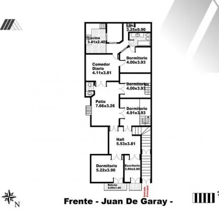 Buy this 5 bed apartment on Avenida Juan de Garay 2388 in Parque Patricios, 1456 Buenos Aires