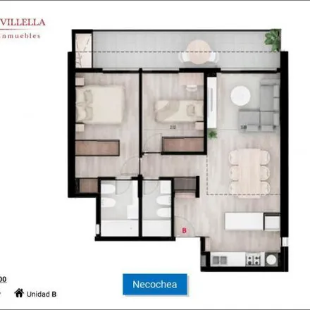 Buy this 2 bed apartment on Ituzaingó 102 in República de la Sexta, Rosario