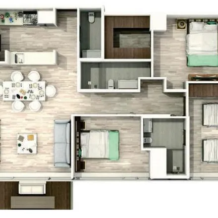 Buy this 3 bed apartment on Cosmocrat in Puerta de Hierro, Avenida Acueducto 6075
