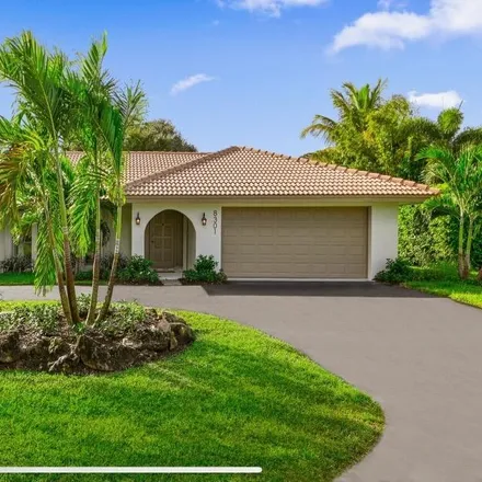 Rent this 3 bed house on 8301 Pine Tree Lane in Lake Clarke Shores, Palm Beach County