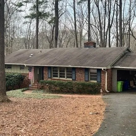 Rent this 3 bed house on 4833 Brookhaven Drive in Raleigh, NC 27612