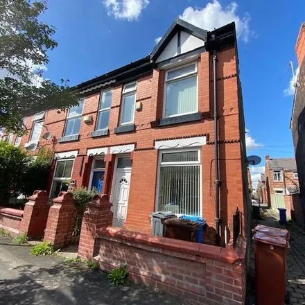 Rent this 3 bed house on 38 Brompton Road in Manchester, M14 7QA