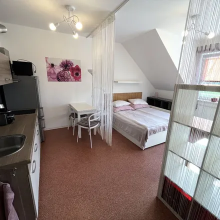 Rent this 1 bed apartment on Švihovská 496/16 in 142 00 Prague, Czechia