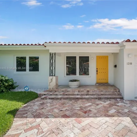 Rent this 2 bed house on 1216 El Rado Street in Miami, FL 33134