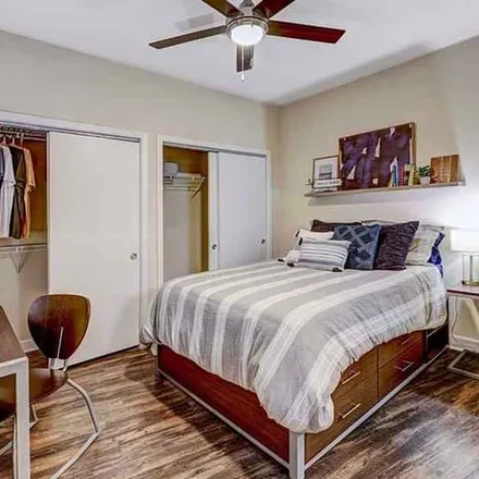 Rent this 1 bed apartment on Crest at Pearl in 706 West Martin Luther King Jr Boulevard, Austin