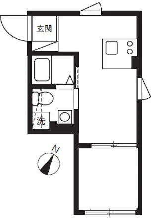 Image 2 - Tamazutsumi-dori, Unoki 1-chome, Ota, 146-0091, Japan - Apartment for rent