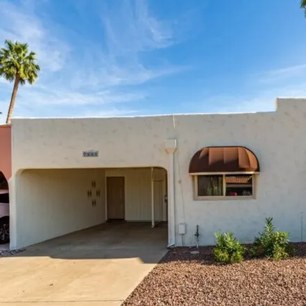 Buy this 2 bed house on 7661 East Chaparral Road in Scottsdale, AZ 85251