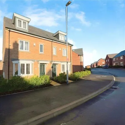 Buy this 3 bed townhouse on Buttercup Lane in Shepshed, LE12 9GJ
