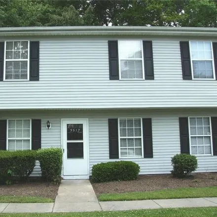 Rent this 2 bed townhouse on 3512 Clover Meadows Drive in Chesapeake, VA 23321
